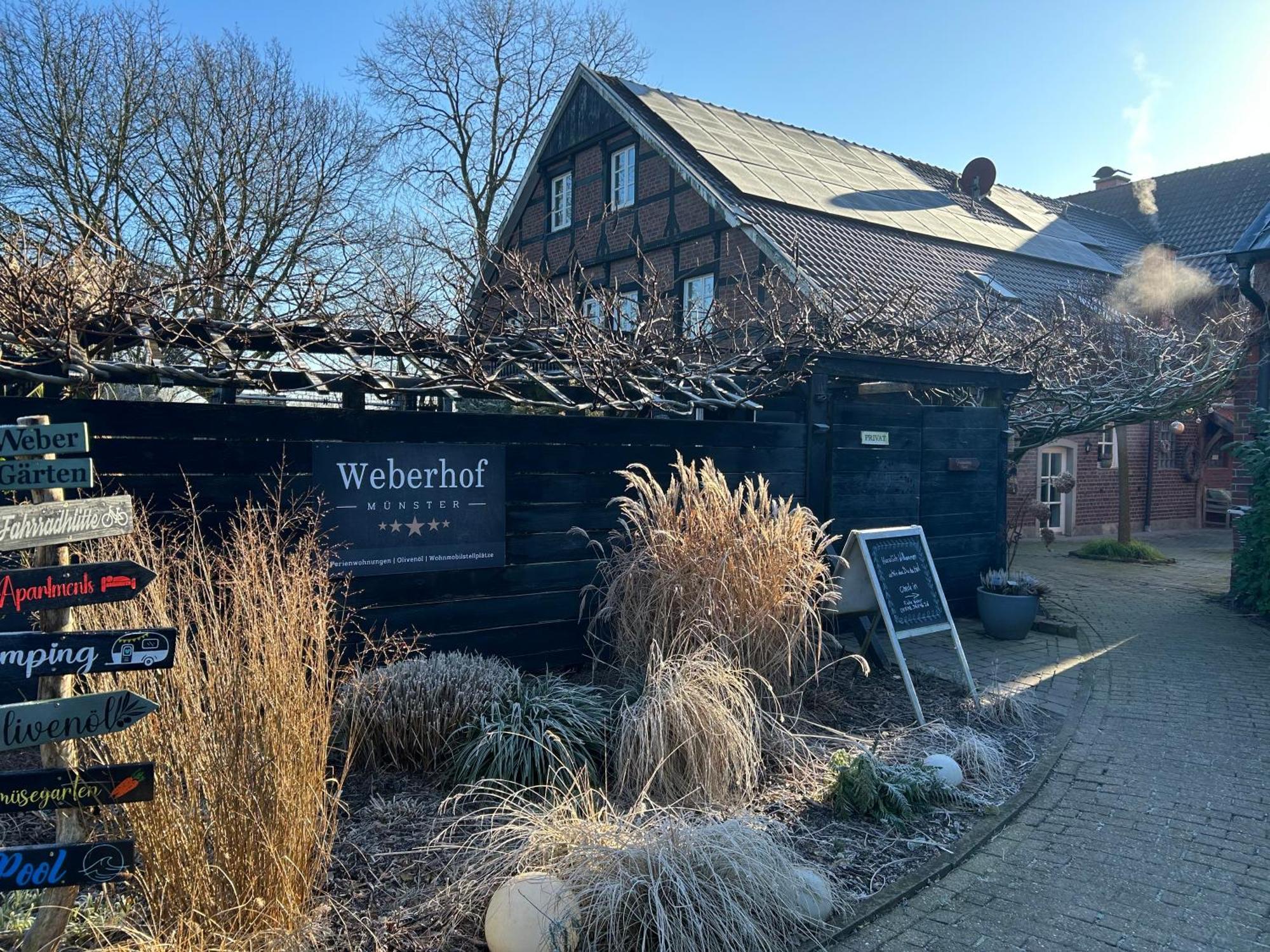 Weberhof - Muenster 아파트 외부 사진